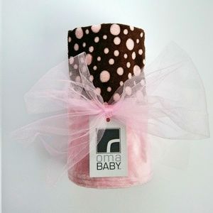 Baby Blanket & Wipe Set - Handcrafted - Minky